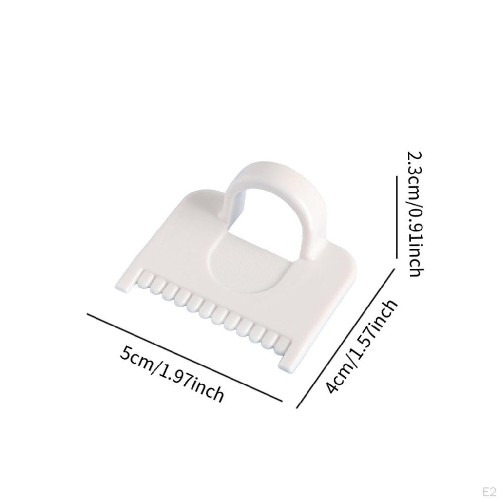 10Pcs Templates for Sewing Edge Stitch Lock Gauge DIY Stitching Guide Tool Mini Finger Ruler