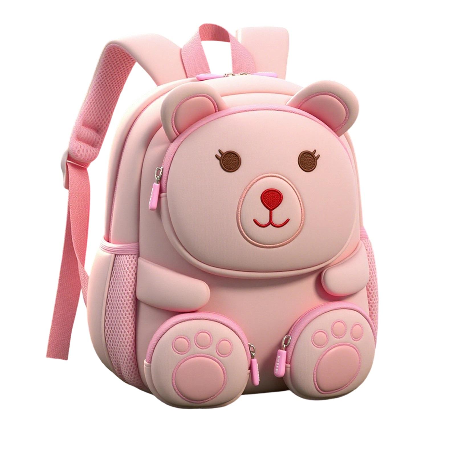 

Дитячий 3D Мультяшний Рюкзак, Для Малюків Для Ігор На Відкритому Повітрі, Рюкзак Для Дайвінг Матеріалів, Рюкзак Для Дитячого Садка One Size рожевий