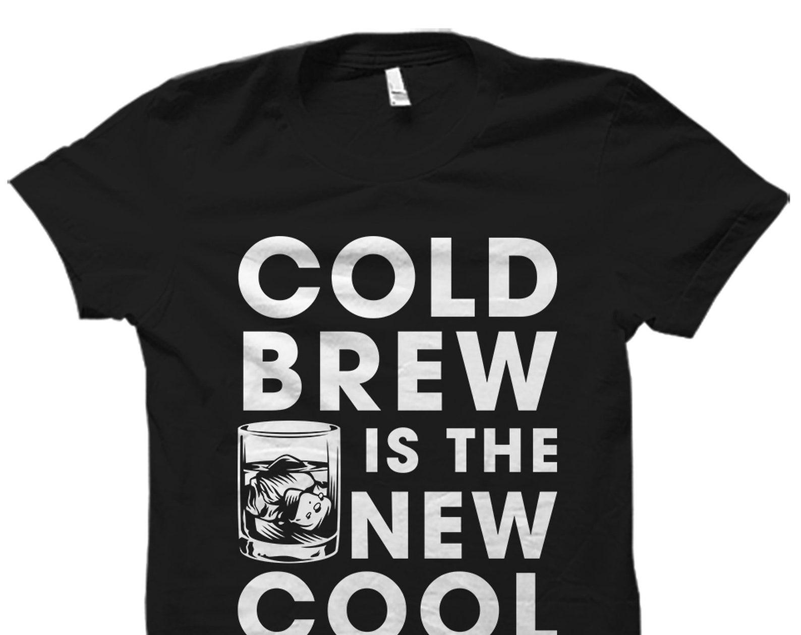 Cold Brew Shirt. Coffee Shirt. Coffee Lover Shirt. Cafe shirt. Cafe Owner Shirt. Coffee Shop Shirt. Cold Brew Lover Gift. Coldbrew #OS4558 L