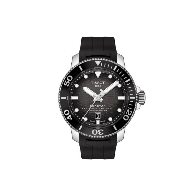 

TISSOT Starfish Collection Automatic Mechanical Movement Men s Watches Watch 46mm Black Dial T120.607.17.441.00 Black Dial