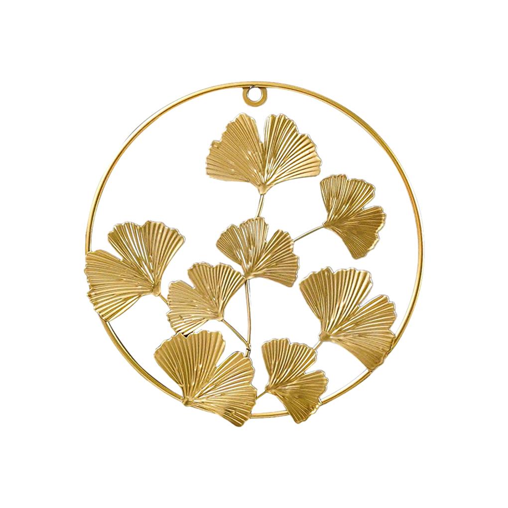 

Exquisite Craft Leaf Wall Art Decor Durability And Countryside Charm Anti-corrosion Wall Decoration 28.5cm
