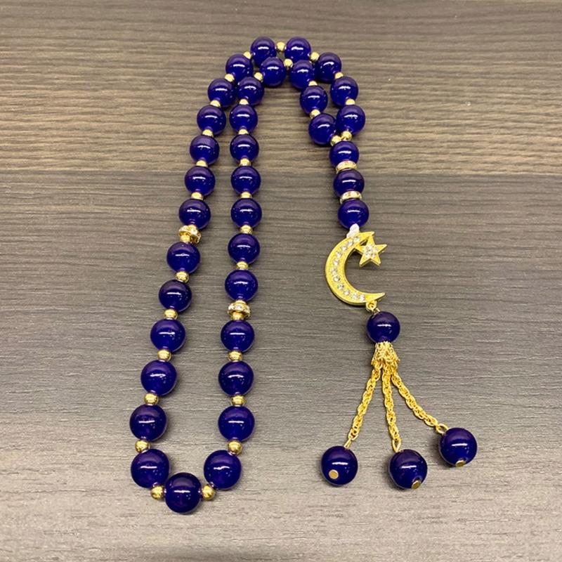 Glass Bead Bracelets Cross Pendants Rosary Bracelets Christian Hand Chain Jewelry for Baptisms Christening Prayer Gift