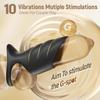Vibrating Penis Sleeve Cock Ring, Adult Sex Toys for Men Women Penis Extender for Penis Testicles G Spot Stimulation, Male Couple Sex Toy Erection Sex