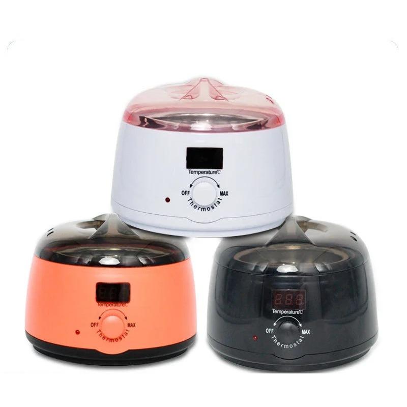 Încălzitor de ceară Mașină de îndepărtare a părului Afișaj digital Mașină de epilat cu ceară inteligentă SPA Mâini picioare Epilator de corp Ceară de parafină Încălzitor de ceară