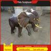 Custom Bronze Elephant Sculptures - Brass Water-Absorbing Ornaments for Hotel and Scenic Entrances