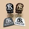 Winter Knit Beanie Men Women Fashion Letter Jacquard Warm Hat Street Style One Size