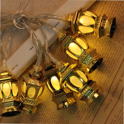 EID Mubarak Deko Ramadan Dekorationen Mond Stern LED Lichterkette Für Zuhause Islamisches Muslimisches Event Partyzubehör Eid al-Fitr Deko