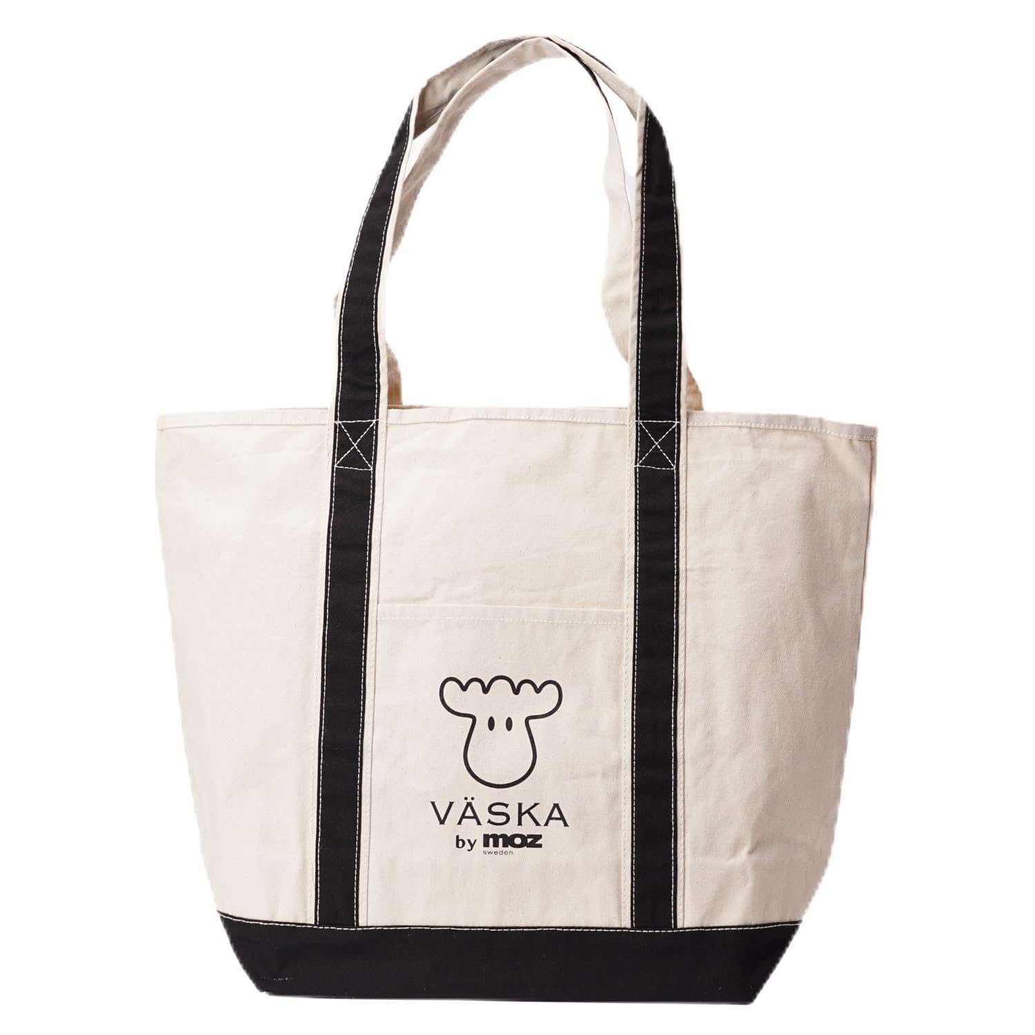 

VASKA от Amazon Большая сумка-тоут Большая Скандинавский Шведский Лось Холст Темно-синий Veska, Эксклюзивный, Сумка, Вместимость, Дизайн, Женский, Ткань, Хлопок, Тяжелый,