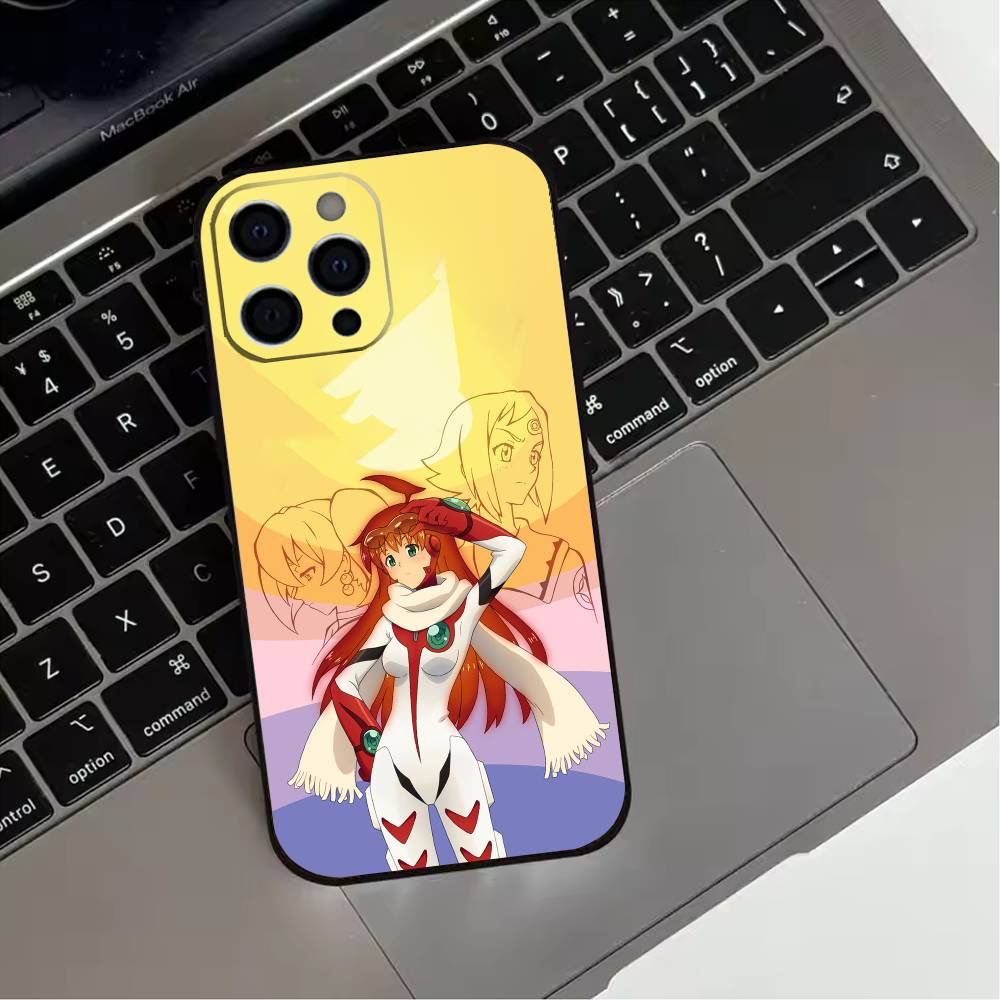 Diebuster Gunbuster  Phone Case For iPhone 17,16,15,14,13,12,11 Plus,Pro Max,XS,Soft Silicone Black Cover