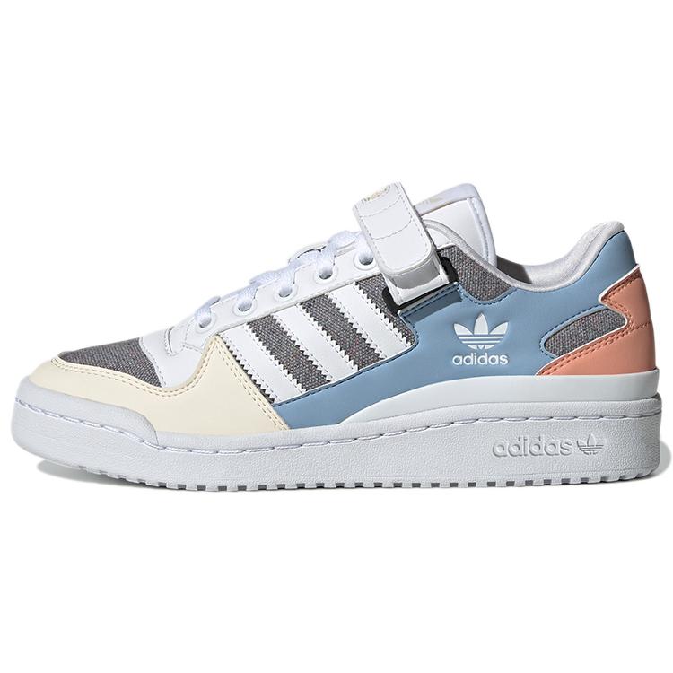 

Adidas Originals Forum Low Wear resistant Non Slip Casual Skateboarding Shoes White Blue Gray Women s GZ4405 35⅔