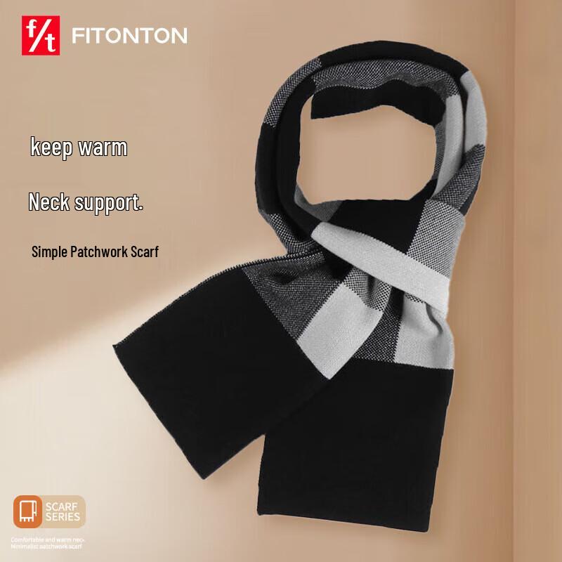 FitonTon Men's Winter Warm Scarf