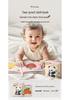 Newborn Gift Set: Hand Rattle, Teether, Pacifying Toy & Collapsible Baby Toy (0-1 Year)