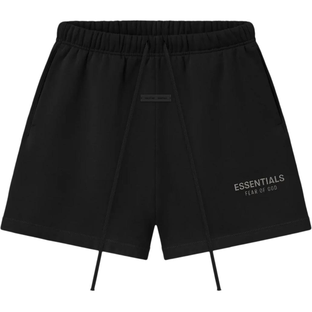 Fear of God Essentials Classic Sweatshorts Jet Black Men Bottoms 160SP252000F M