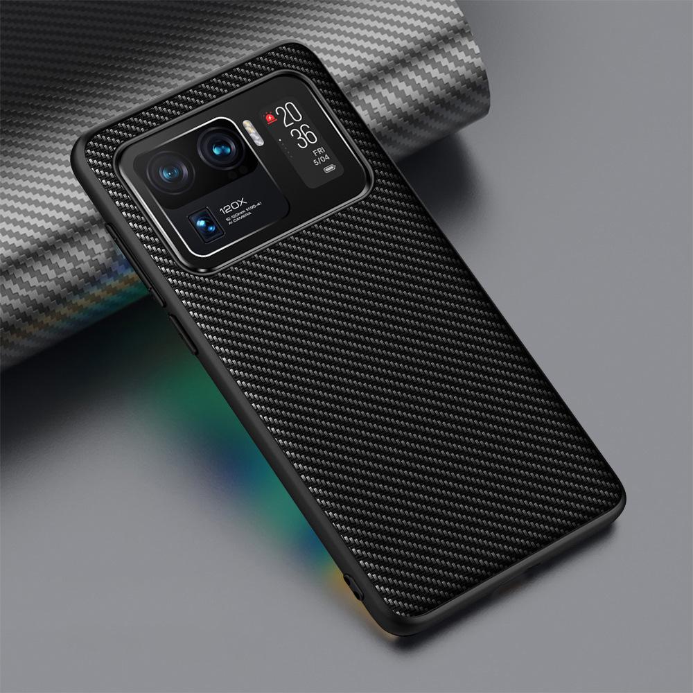 Xiaomi 13Ultra Carbon Fiber Pattern Kevlar Anti-Fall Leather Case for Xiaomi 11Pro