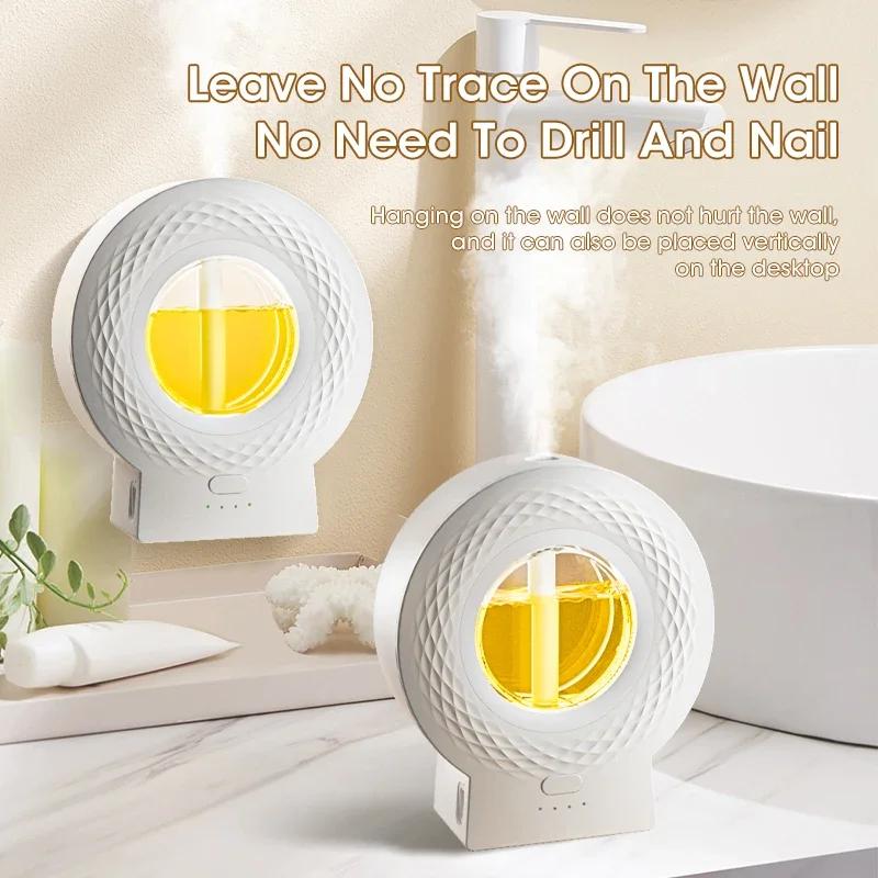 Mini Aromatherapy Machine smart Essential Oil Diffuser USB Wall Mounted Desktop Aromatherapy Nebulizer Car Air Deodorization