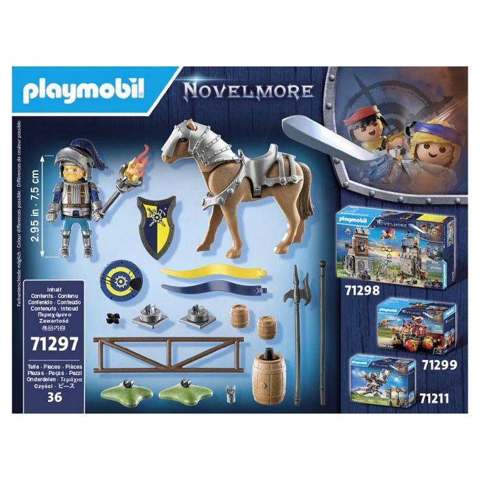 Playmobil 71297 Chevalier Novelmore et Accessoires d'entrainement
