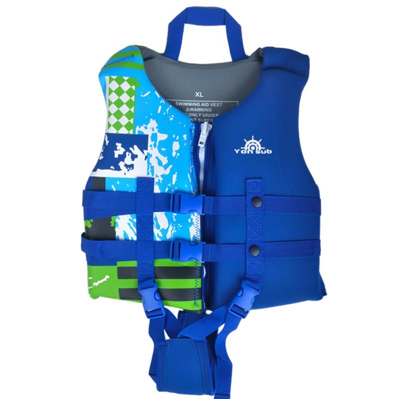 Kids Floating Vest Swim Aid Buoyancy Swimming Fishing Water Sports Child Safety Floatation Device Red Pink Blue