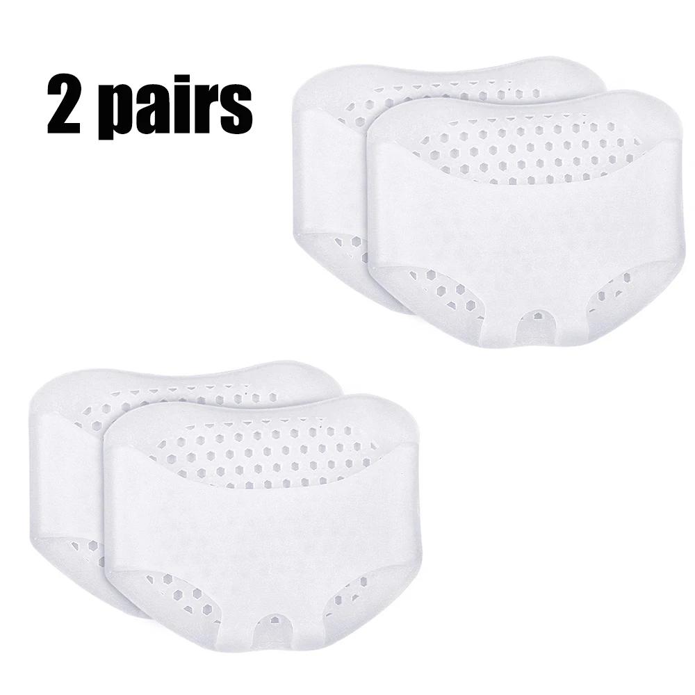 2-8Pcs Ilicone Metatarsal Pads Toe Separator Pain Relief Foot Pads Orthotics Foot Massage Insoles Forefoot Socks Foot Care Tool