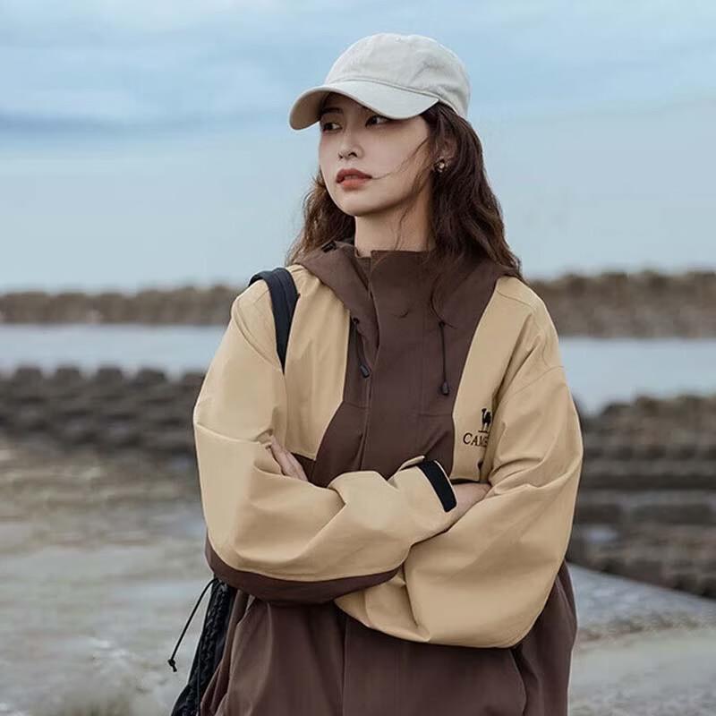 CAMEL Dragon Unisex Single Layer Windbreaker M34CAFO730C XS