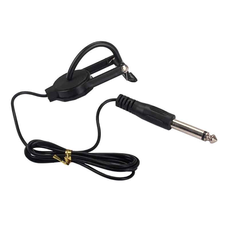 Pickup for Violin Guitar Ukulele with 1/4 Inch Audio Jack and 1.2m Audio Cable