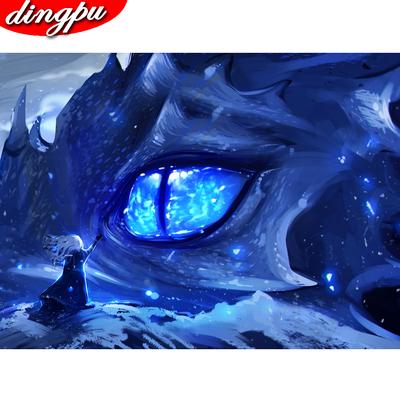 5D Diamond Painting Scenery Full Round Drill Diamond Embroidery Landscape Home Decoration