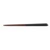 Ishida Japanese-made Pocket Chopsticks, Portable, Natural Wood, Lacquered, Black, Dimensions: 23.0cm (14cm when carried) x 1.6cm x 0.8cm