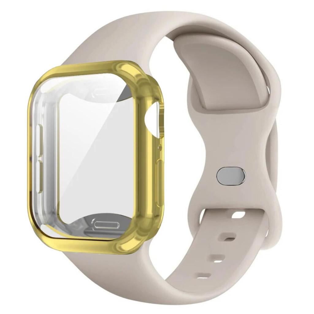 TPU Schutzhülle+Silikonarmband Für Apple Watch Ultra 3 49mm S11/10 46mm 45/44mm 42mm 41mm 38mm iWatch Serie 11 10 9 8 se 7 6