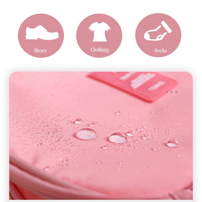 Wysokiej jakości przenośna torba podróżna na buty bielizna torby na ubrania organizer na obuwie torba do przechowywania wielofunkcyjne akcesoria podróżne