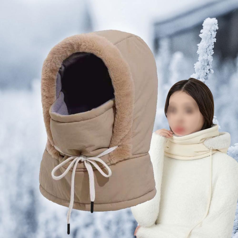 Gepolsterte Sturmhaube Skimaske Radmütze Outdoor Ohren- und Nackenschutz Hut für Winter