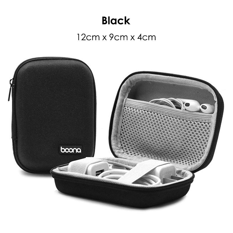 Portable Earphone Storage Bag Data Cable Organizer Bag Multifunctional Digital Gadgets Case Charger U Disk Protective Cover