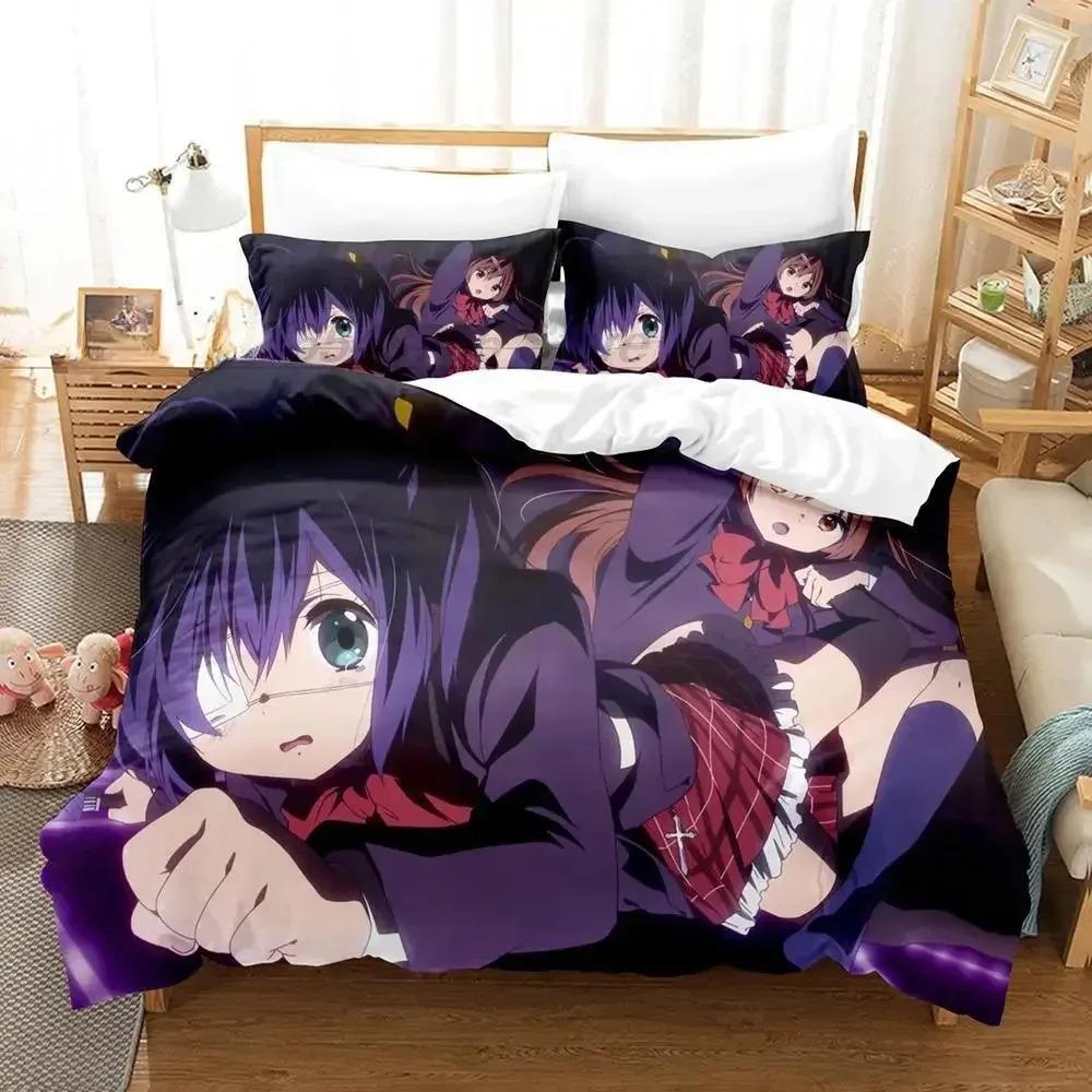 Chuunibyo Demo Koi Ga Shitai! Love Chunibyo Other Delusions! Bedding Set Single Twin Full Queen Bed Set Bedroom Duvet Cover Set