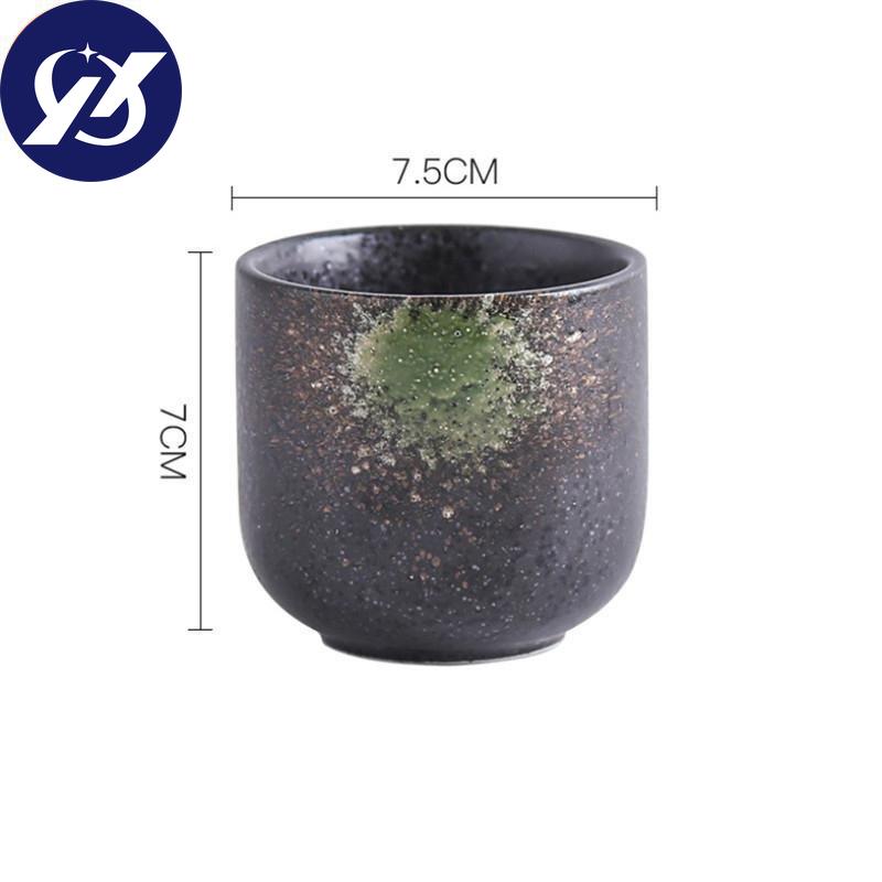 Ceramic Small Tea Cup Porcelain Hotel Restaurant Coffee Cup Simple Office Water Cup Drinkware