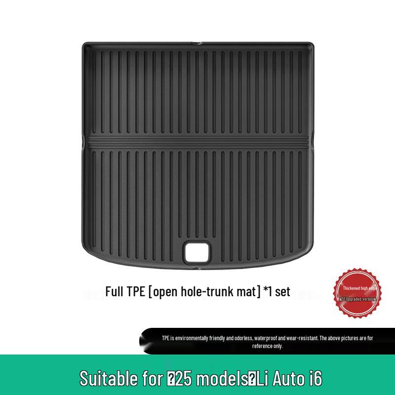 Compatible TPE Car and Trunk Floor Mats for 25 Ideal i6 Models - All-Weather Protection