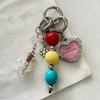 Elegant Beaded Bowknot Keychain Accessory Portable for Women Handbags Phone Charm Trendy Styles Special Gifts Ideas