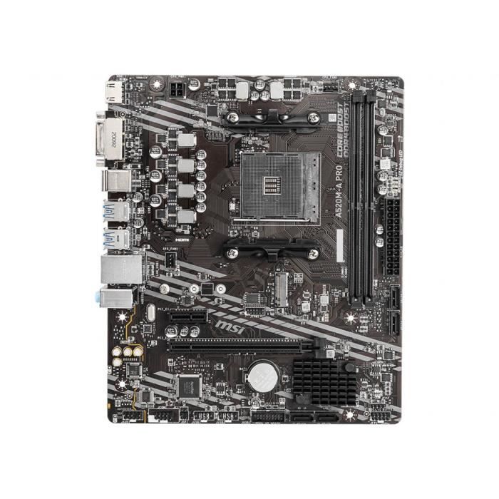 Carte Mère - MSI - A520M-A PRO - (911-7C96-020)