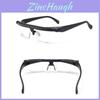 Lens Dial Adjustable Glasses Clear Vision Reading Distance Vision Eyeglasses For Men And Women