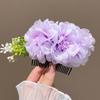 Headwear Floral Hair Comb Thai Style Chignon Hair Clips Hair Accessories Flowers Hairpin  Party