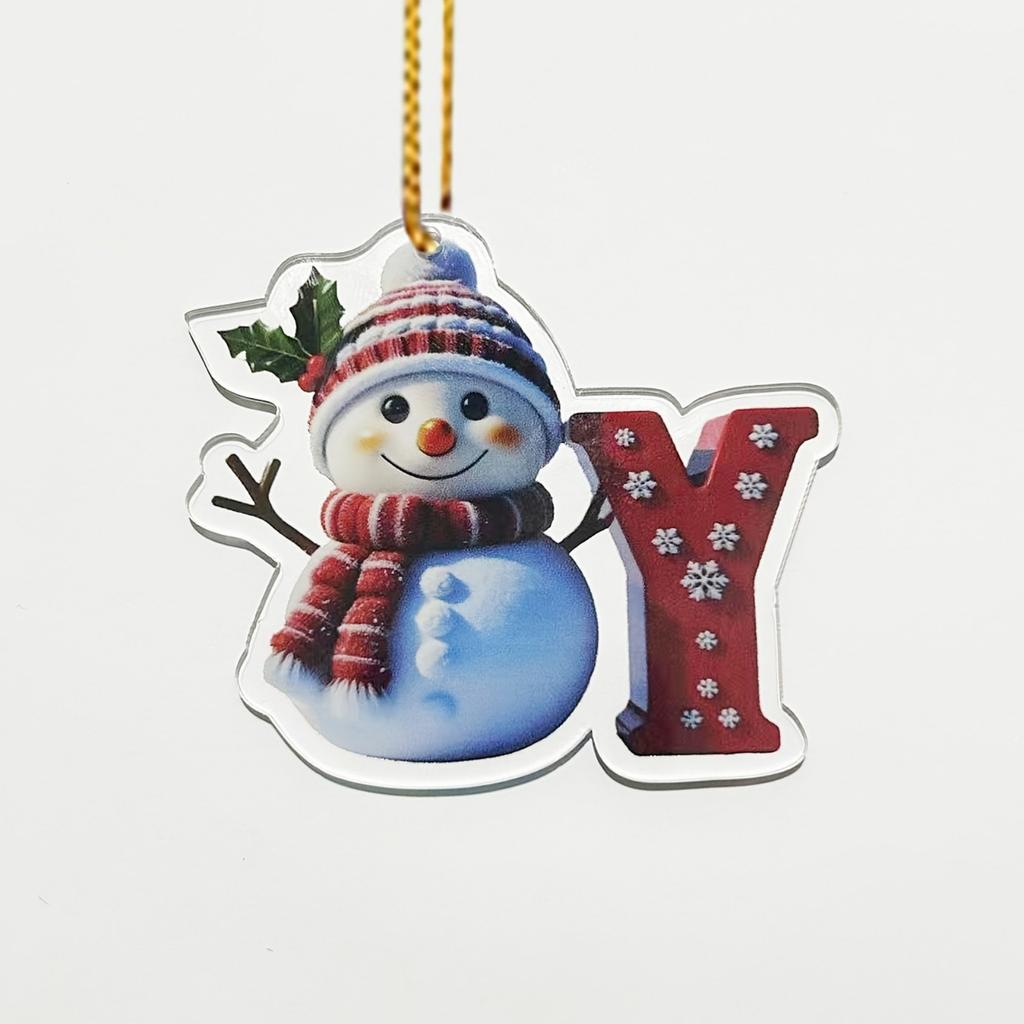 Christmas Decoration Pendant Christmas Tree Tag Theme Party Crafts Ornament