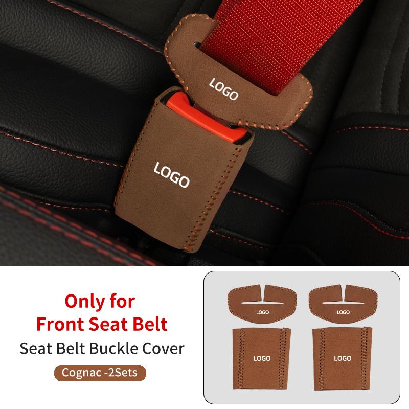 JEQS5 Car Seatbelt Buckle Cover Base Protector Case Accessories For Lexus IS250 IS200 CT200h GS300 LS430 RX450h LX570 IS300 ES