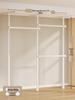 Floor-Standing Clothes Rack: Bedroom Hanger, Retractable Drying Rod, Coat & Hat Rack.