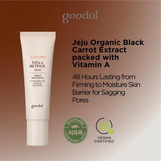 Goodal Black Carrot Vita-A Retinol Cream 50ml