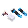 24V 250W Electric Bicycle Controller Kit Blue Crystal Twist Throttle Accelerator
