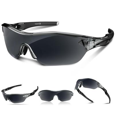 Polarized Sports Sunglasses for Men and Women Tennis [Rosemal] - Running, Driving, UV400, Cycling, Fishing, Baseball, Hiking, Golf,