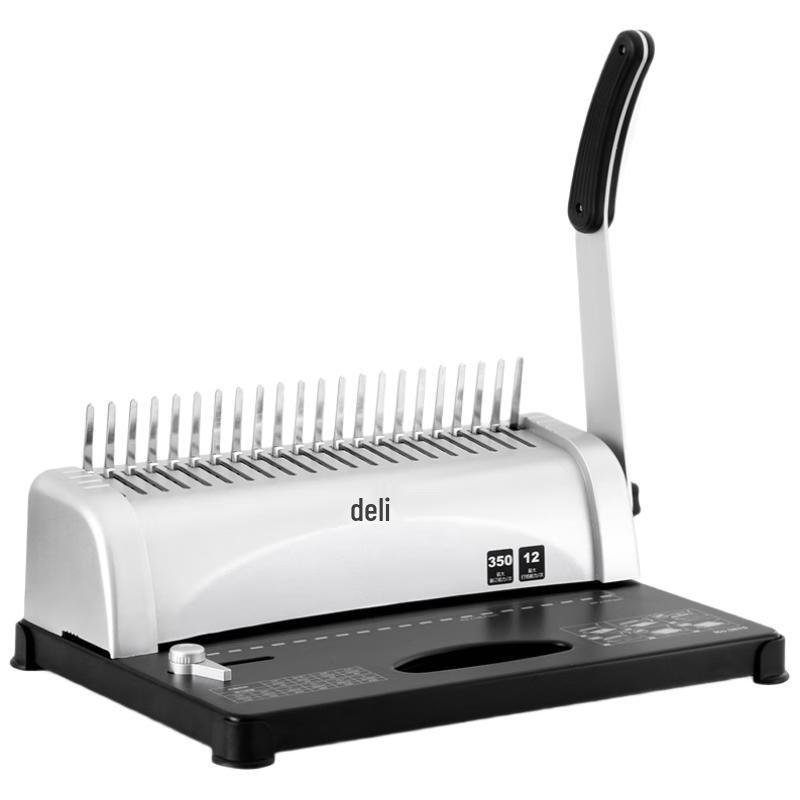 Deli 3870 Manual 21-Hole Comb Binding Machine