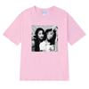 Fashion Aaliyah n Selena printed Graphic street Hip Hop Tee shirt 100 Cotton Unisex Women short sleeve Tshirts vintage Unisex Top