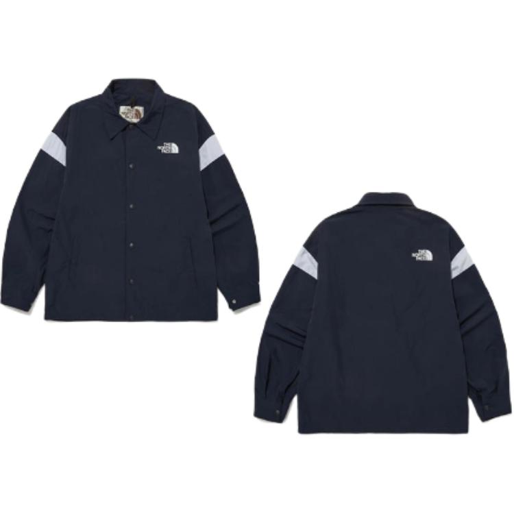 THE NORTH FACE Olema Coach Jacket Navy Unisex Korea Version NJ3BP09K