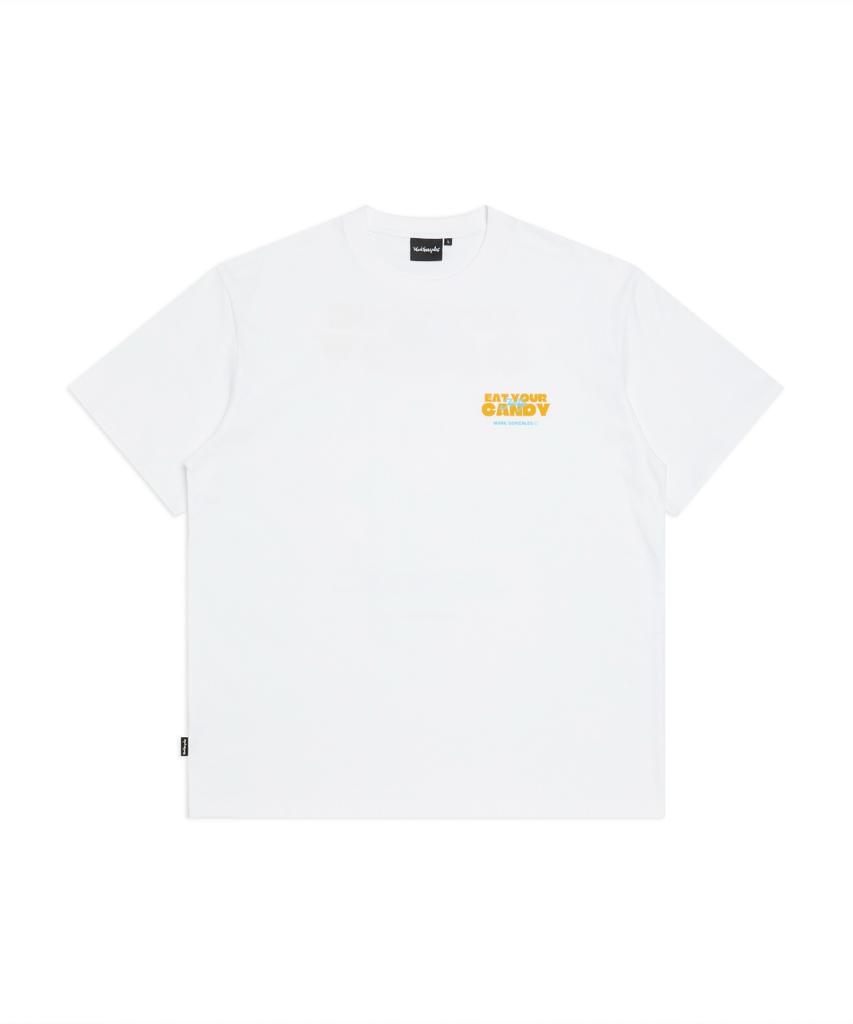 MARK GONZALES Candy Angel Short Sleeve T-Shirt - White