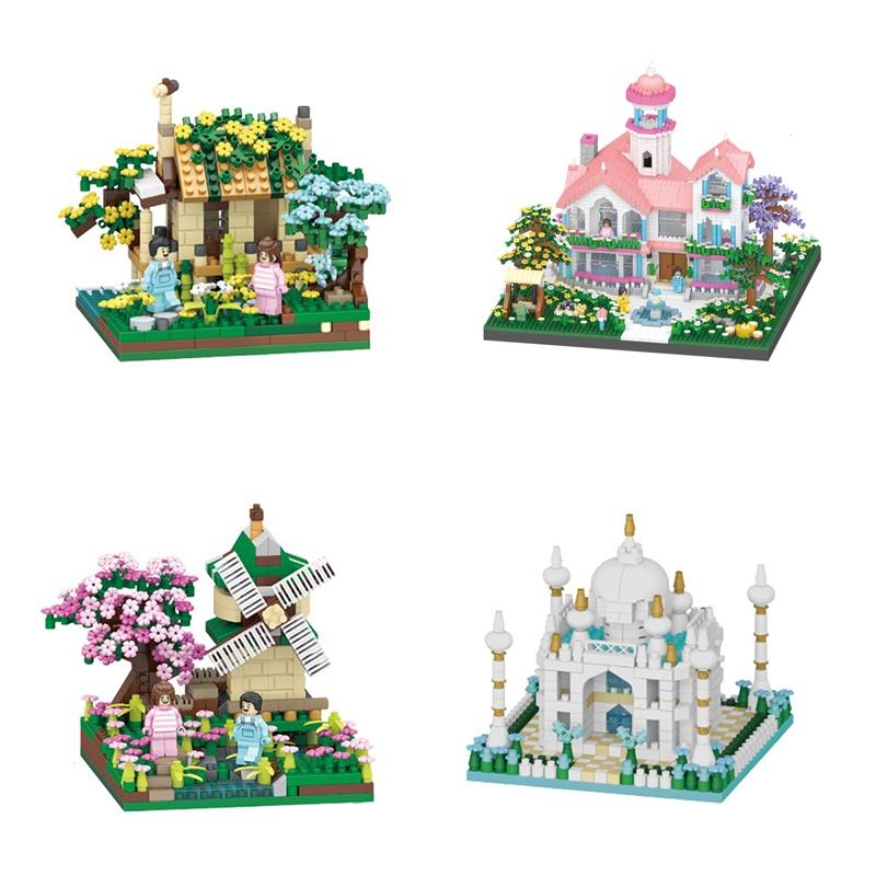 Lego Compatible Cherry Blossom Tree Building Blocks For Girls