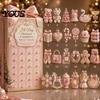 Exquisite Craft Gift Heritage Acrylic Advent Calendar, Decorative Hanging Ornament, Durable Lightweight Home Decor Blind Box for Bedroom And