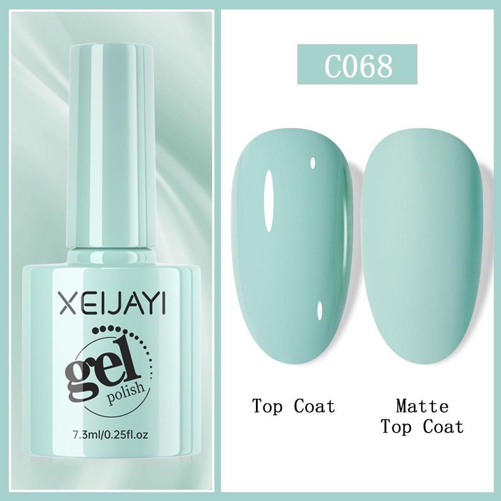 2025 Macaron Gel Nail Polish Set: Girl Pink, Goose Yellow, Mint Green